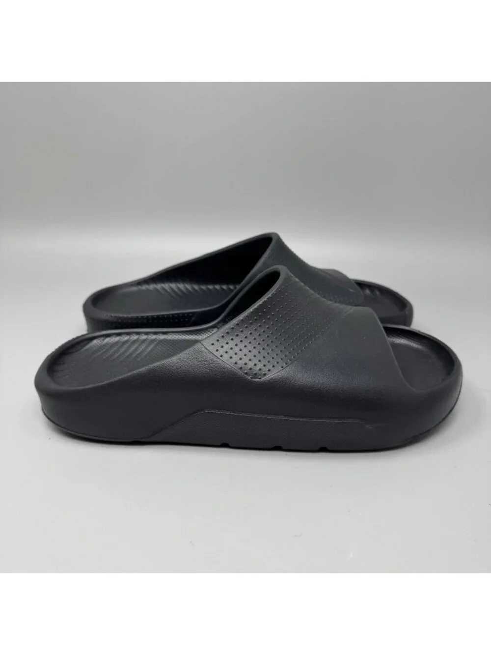 Air Jordan Post Men's Size 7 Shoes Black Slides Comfort Casual Sport Sandals